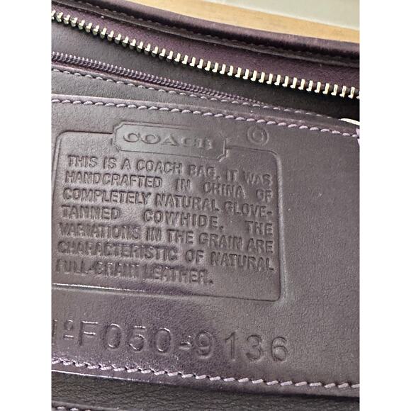 Vintage Coach Legacy 9136 Bag Women's Small Brown Leather Shoulder Purse Y2K - Picture 8 of 12